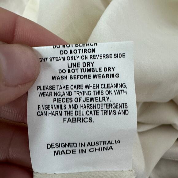 Elliatt Cinda Dress in Pearl - Picture 9 of 10